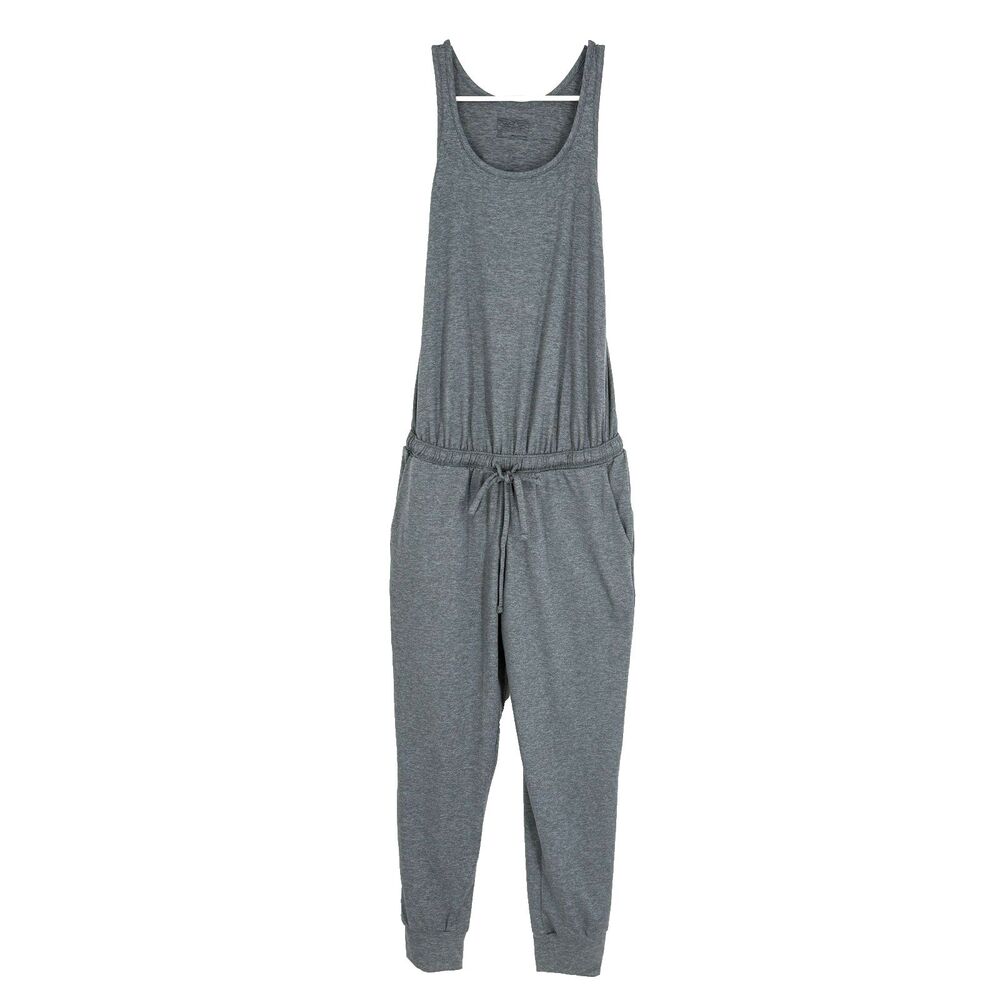 Patagonia Seabrook Jumpsuit Blue Gray Soft Pockets Cozy Lounge Camp Size XS